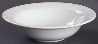 Corning French White (Bakeware) Rim Soup Bowl, Fine China Dinnerware   Corningwa