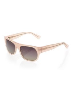 Pink Translucent Sunglasses