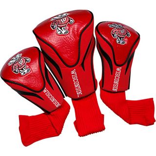 University of Winconsin Badgers 3 Pack Contour Headcover Team Color  