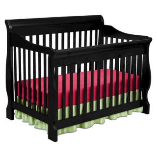 Canton 4 in 1 Convertible Crib by Delta Childrens Products   Black
