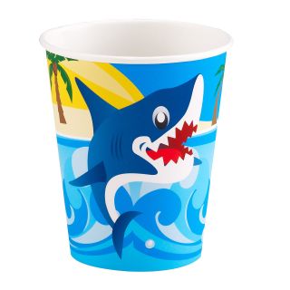 Sharks 9 oz. Paper Cups