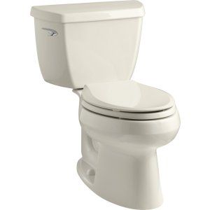Kohler K 3575 T 47 WELLWORTH Classic 1.28 gpf Elongated Toilet with Class Five F