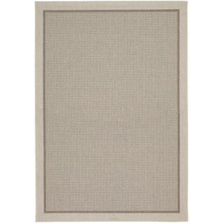 Tides Freeport Beige And Cocoa Rug (67 X 96) (BeigeSecondary colors CocoaPattern BorderTip We recommend the use of a non skid pad to keep the rug in place on smooth surfaces.All rug sizes are approximate. Due to the difference of monitor colors, some r