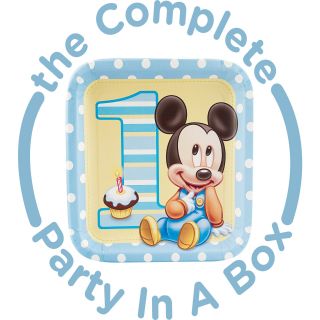 Mickeys 1st Birthday Party Packs