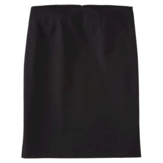 Merona Womens Plus Size Classic Pencil Skirt   Black 16W