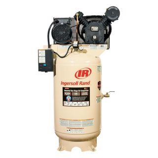 Ingersoll Rand Type 30 Reciprocating Air Compressor   5 HP, 230 Volt 3 Phase,