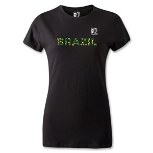 FIFA Confederations Cup 2013 Womens Brazil T Shirt (Black)