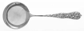 Dominick & Haff Rococo (Sterling, 1888, No Monograms) Round Bowl Soup Spoon (Bou