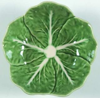 Bordallo Pinheiro Cabbage Green Fruit/Dessert (Sauce) Bowl, Fine China Dinnerwar