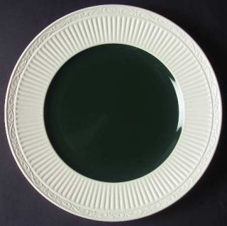 Mikasa Italian Green (Dark) Dinner Plate, Fine China Dinnerware   Stoneware, Emb