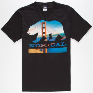 City Bear Mens T Shirt Black In Sizes Xx Large, Large, Medium, X Large,