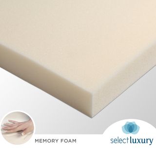 Select Luxury Rv 2 inch Memory Foam Mattress Topper