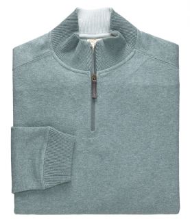 VIP Long Sleeve Half Zip Traditional Size by JoS. A. Bank Mens Dress Shirt