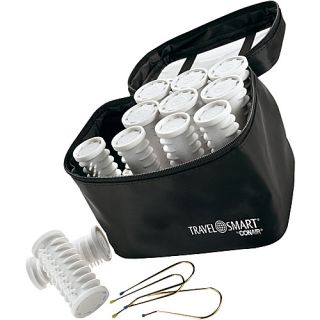 Instant Heat Multisized Hot Rollers White/Black   Travel