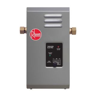 Rheem RTE 7 Tankless Water Heater, 240V 29A Electric SinglePoint Indoor, 2.5 GPM