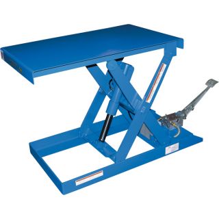 Vestil Foot Pump Scissor Table   500 Lb. Capacity, Model SCTAB 500