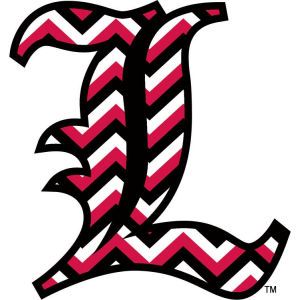 Louisville Cardinals Chevron Decal