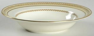 Royal Doulton Repton, The (Gold Trim) Rim Soup Bowl, Fine China Dinnerware   Bro