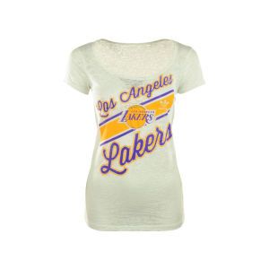 Los Angeles Lakers adidas NBA Womens Baseline Burnout T Shirt