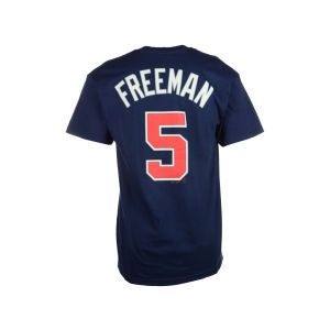 Atlanta Braves Freeman Majestic MLB Official Player T Shirt