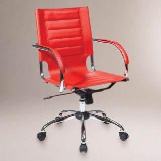 Red Grant Office Chair   World Market