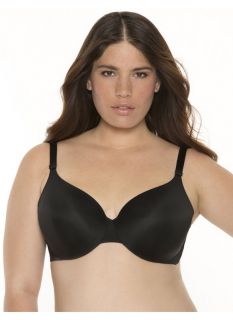 Lane Bryant Plus Size Back Smoothing bra     Womens Size 46DDD, Black