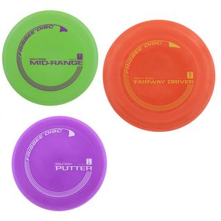 Frisbee Golf Starter Set (pack Of 3)
