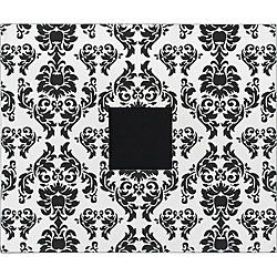 Black and White Damask American Crafts 3 ring Album (12x12)