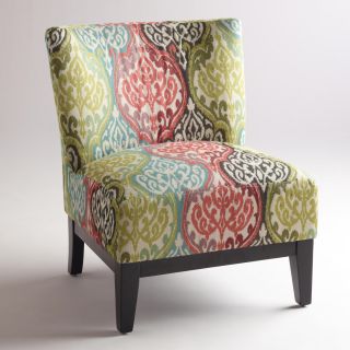 Multicolored Ikat Rio Darby Chair   World Market