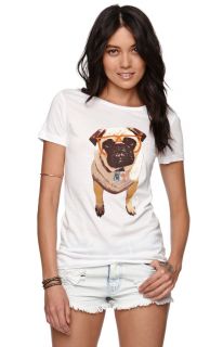 Womens Vans Tee   Vans   ASPCA Pug T Shirt