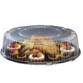 WNA INC. Round Catering Tray With Dome Lid, 16 In