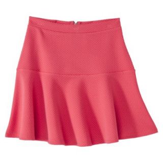 Xhilaration Juniors Textured Skirt   Geranium XL(15 17)