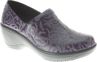 Womens Spring Step Spark   Purple Embossed Polyurethane Casual Shoes