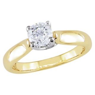 14K White Gold Carat Diamond Cocktail Ring (Size 7)