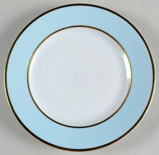 Ralph Lauren HamptonS Tea Morning Sky Blue Dessert/Pie Plate, Fine China Dinner
