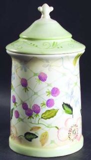 Tracy Porter Evelyn Medium Canister, Fine China Dinnerware   Flowers & Berries,