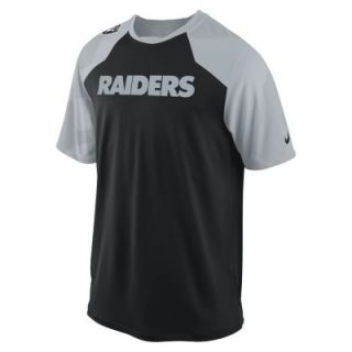 Nike Fly Slant (NFL Oakland Raiders) Mens Training Shirt   Black
