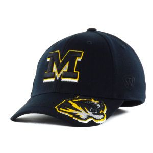 Missouri Tigers Top of the World NCAA Shimmering One Fit Cap