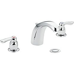 Moen 4945 Chateau Two handle Bathroom Faucet With Drain Assembly Chrome