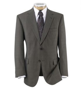Signature 2 Button Wool Suit with Plain Front Trousers JoS. A. Bank Mens Suit