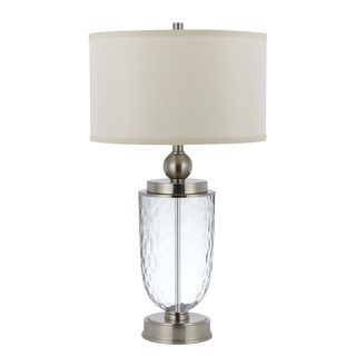 2 light Oblique Glass Table Lamp With Night Light