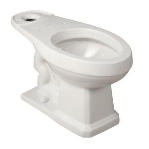 Foremost LL1930EW Universal Elongated Toilet Bowl Only