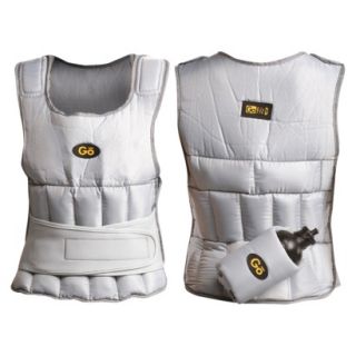 GoFit Weighted Vest   White (10Lb)
