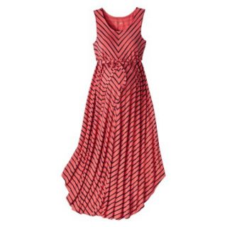 Liz Lange for Target Maternity Sleeveless Knit Maxi Dress   Blue/Melon XS