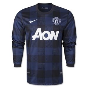 Nike Manchester United 13/14 LS Away Soccer Jersey