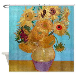  Van Gogh   Sunflowers Shower Curtain  Use code FREECART at Checkout