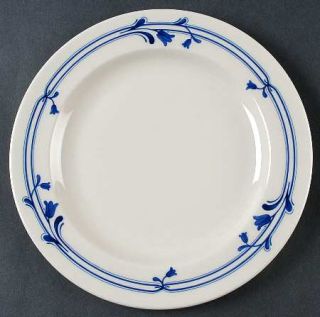 Adams China Bluebell Salad Plate, Fine China Dinnerware   Micratex,Blue Floral R