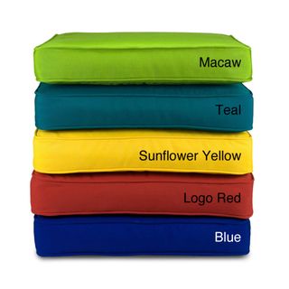Outdoor 60 Bench Cushion With Sunbrella Fabric  Solid Bright