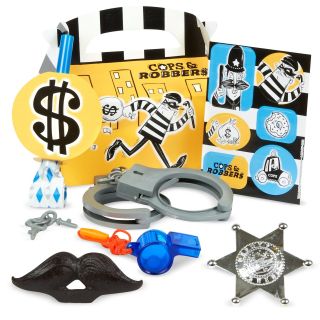 Cops and Robbers Party   Party Favor Box