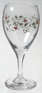Pfaltzgraff Winterberry 10 Oz Glassware Wine Goblet, Fine China Dinnerware   Sto